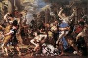 The Rape of the Sabine Women Pietro